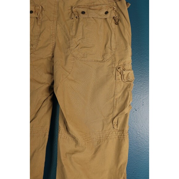 Vintage 90s Y2K Gap Pants Womens 10 Khakis Cargo Baggy Utility Low Rise Grunge - Picture 15 of 16